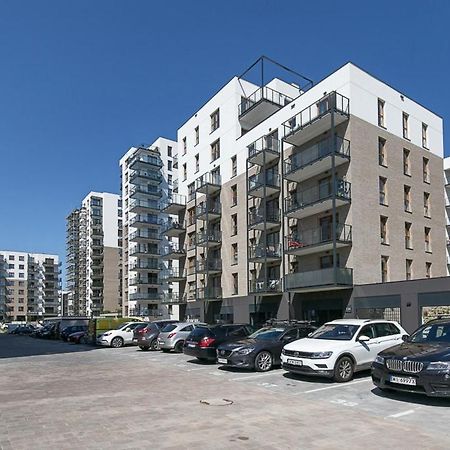 Апартаменты Apartament Black Zajezdnia Wrzeszcz Гданьск Экстерьер фото